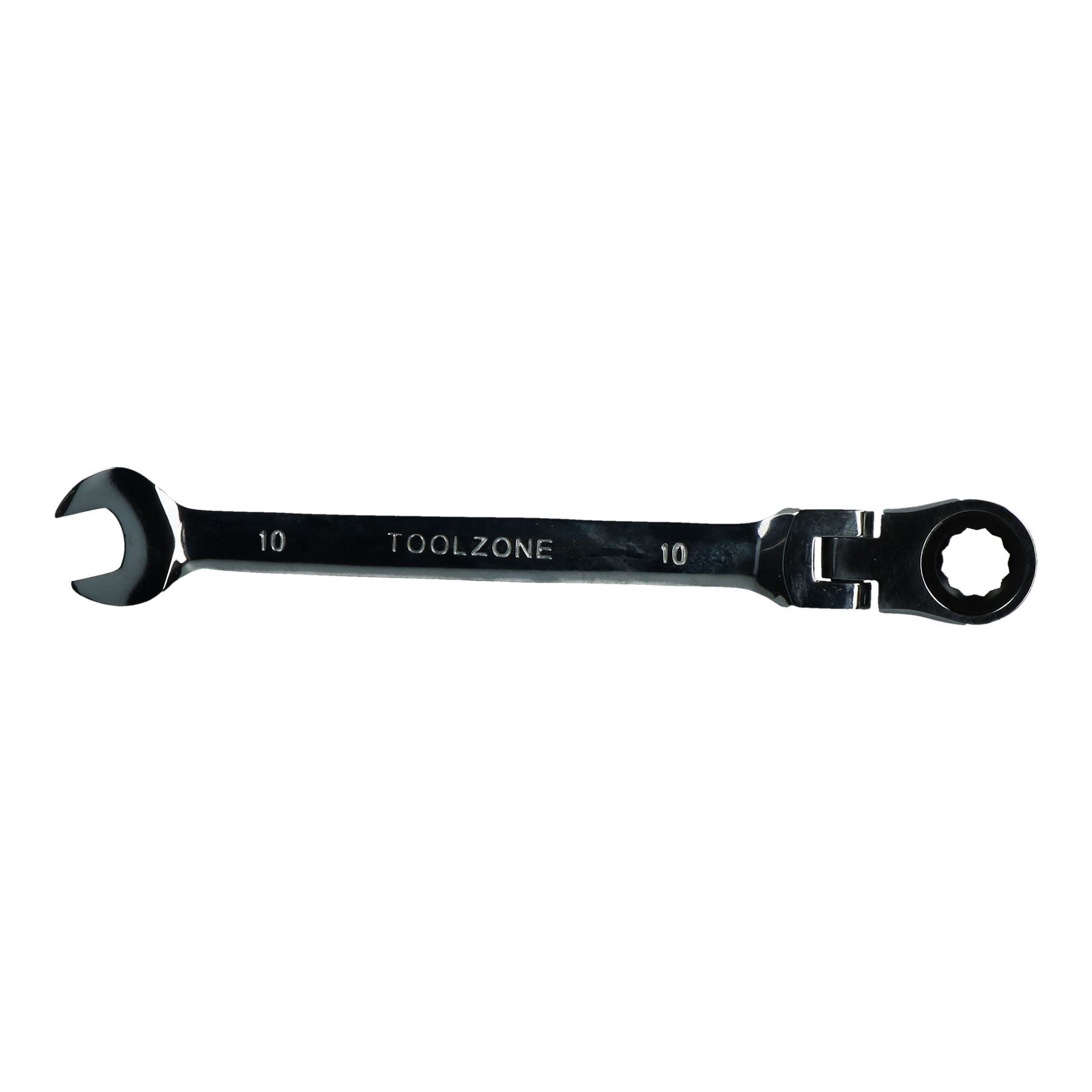 10mm Flexi Ratchet Combination Spanner Metric Wrench 72 Teeth Ring Open End