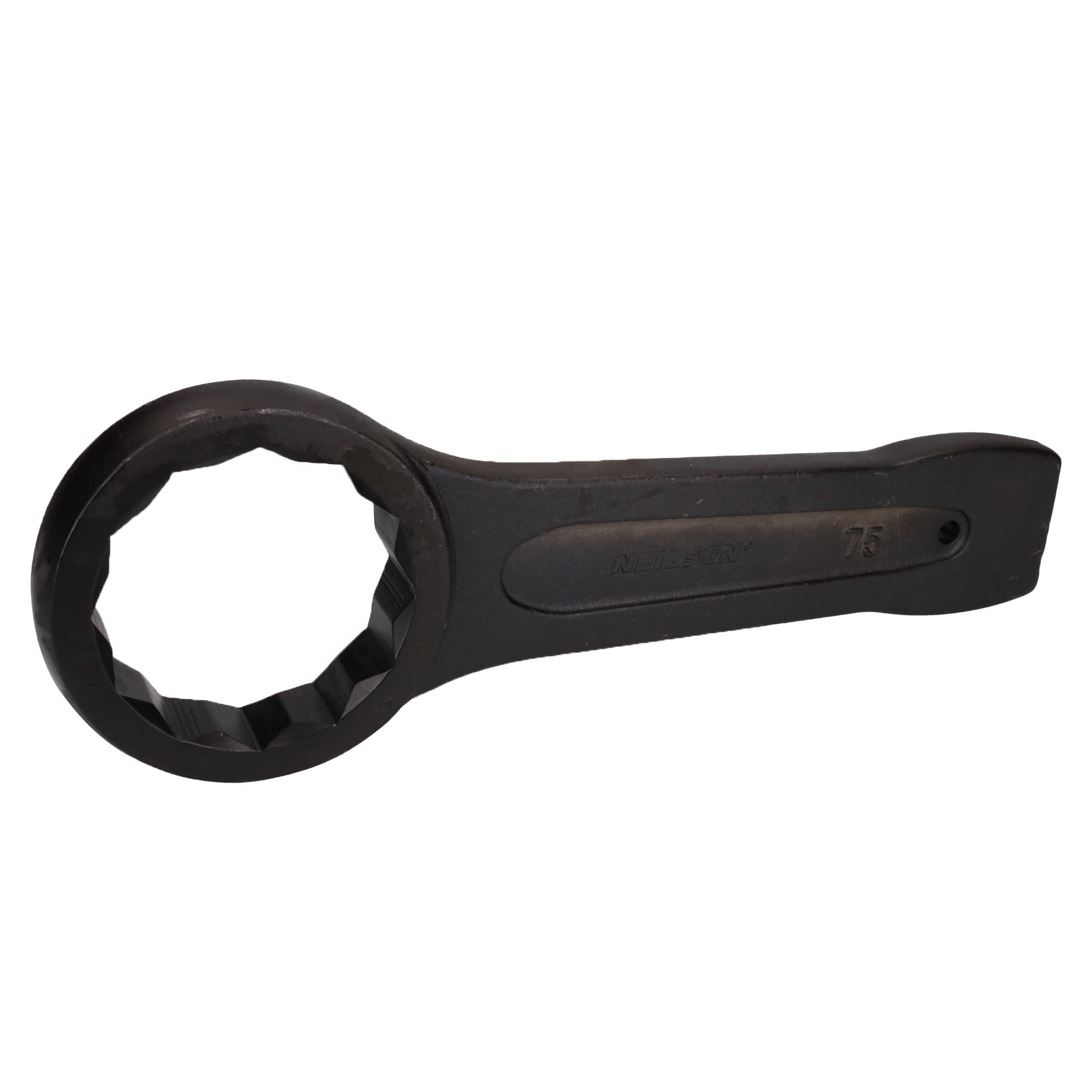 75mm Slogging Box End Striking Ring Wrench Spanner Bi-Hex 12 Sided Metric