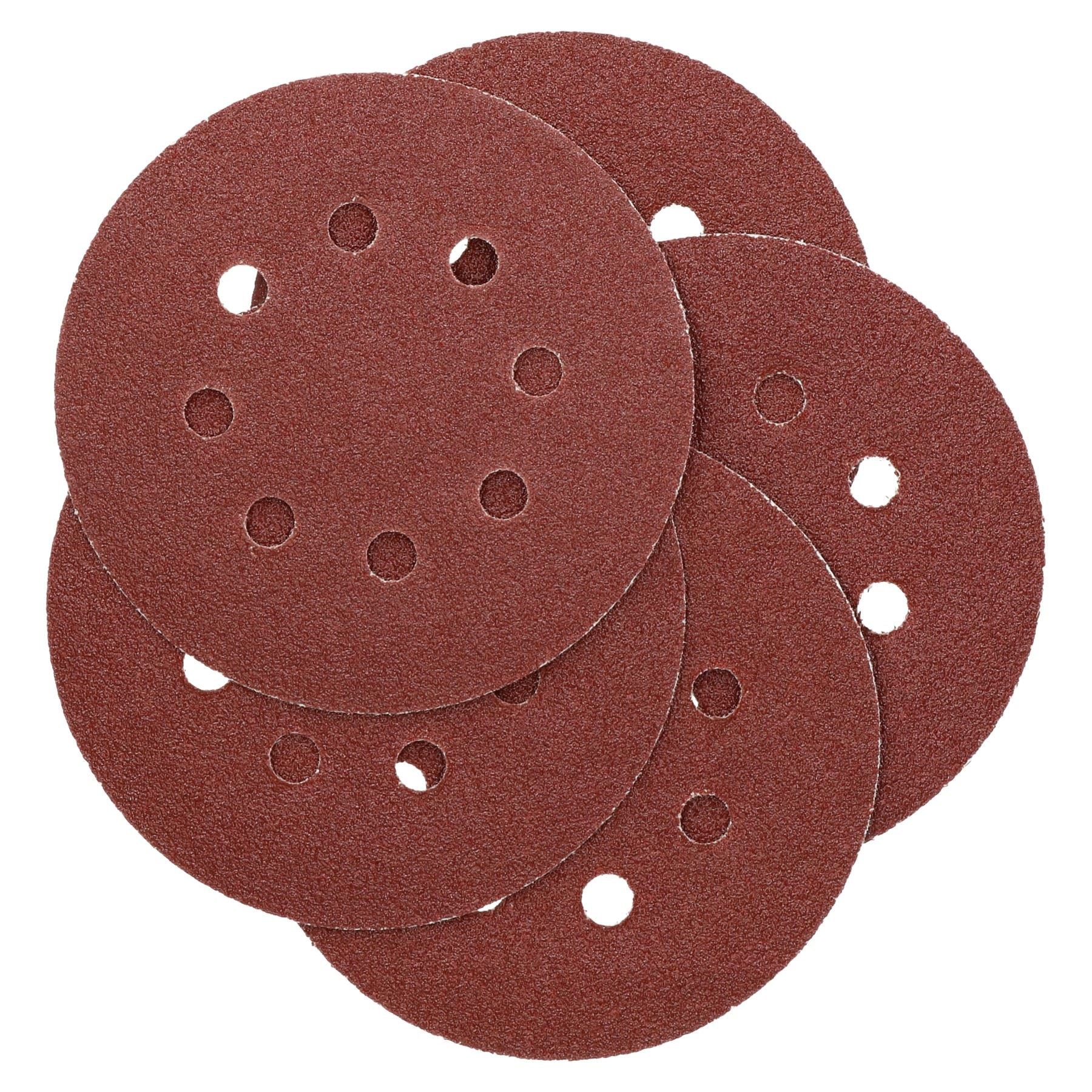 125mm Hook And Loop Sanding Sander Abrasive DA Discs Round Sanding Pads