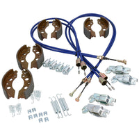 Brake Shoe & Cable Refurb Kit for Indespension GT26084 Goods Trailer 2600kg