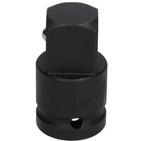 24mm Metric 3/4" or 1" Drive Deep Impact Socket 6 Sided With Step Up Adapter