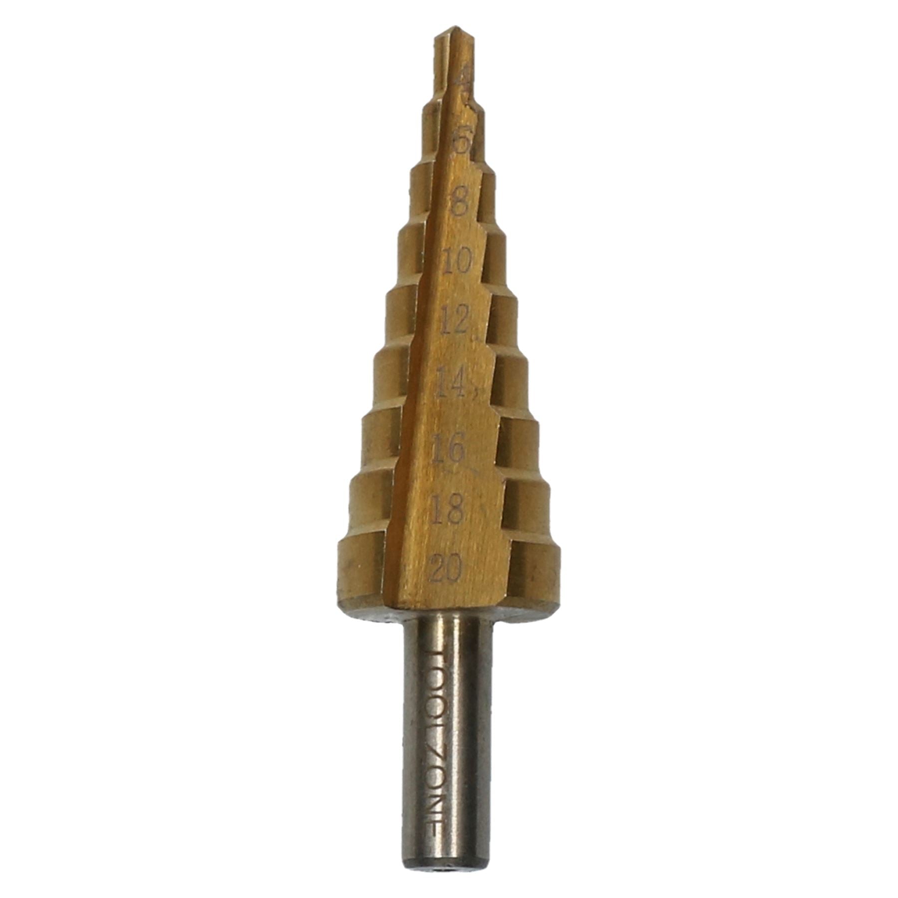 Small & Medium HSS Step Cone Drill Titanium Hole Twist Cutter Circle TE125_TE126