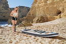 10ft Inflatable Stand Up Paddle Board 4.75" Hydro Force White Cap SUP Set