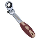 Flexi Flexible Enclosed Ring Ratchet Spanner Wrench Lockable Head 72 Teeth