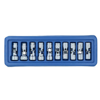 Universal Wobble Metric Sockets U J's 10 - 19mm 10pc Set 3/8" Drive AT839