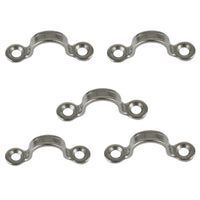 10mm / 13mm Stainless Steel Sheet Eye Straps Fender Tie Rings Marine Grade