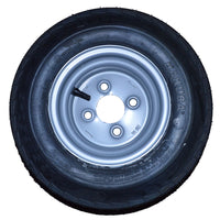 16.5/6.50 - 8 Trailer Tyre Wheel Rim 100mm PCD 6PLY 4 Stud 72M TRSP46