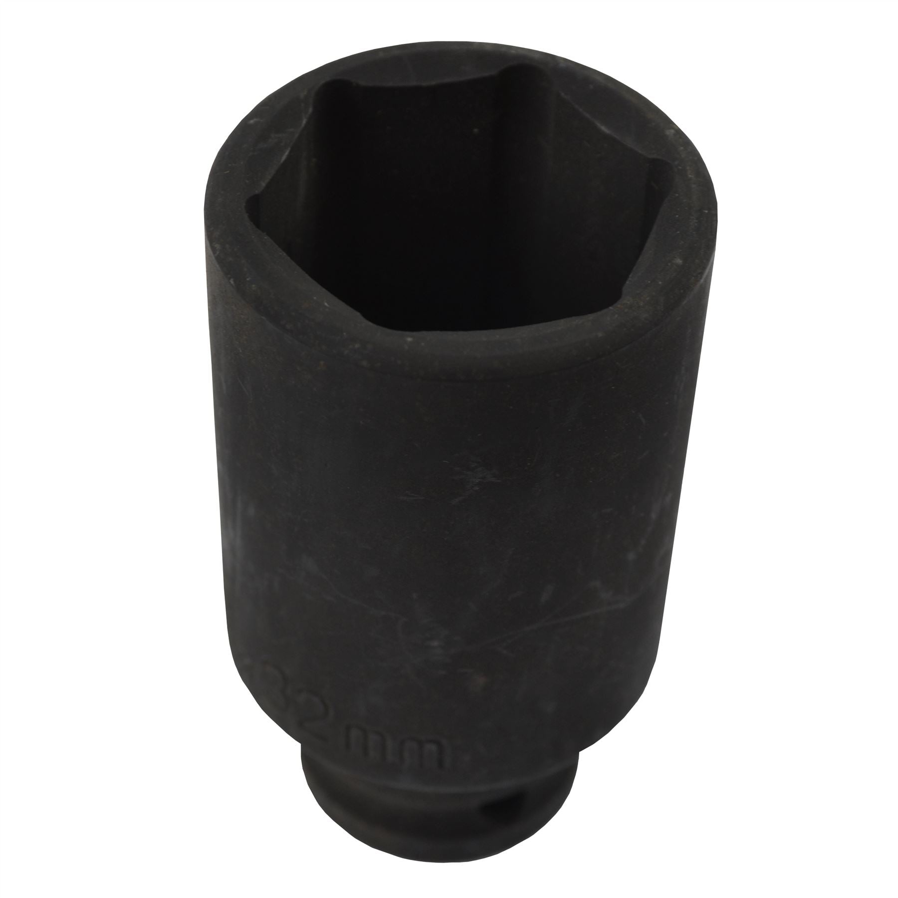 32mm 1/2" Drive Double Deep Metric Impact Socket Single Hex 6 Side TE644