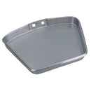 Galvanised 11" Metal Ashpan Ash Pan Tray For 16" Fireplace & Handle Open Fire