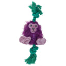 Durable Soft Safari Big Foot Monkey Knotted Internal Rope Play Toy Dog Toy Gift