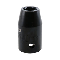 Metric MM 1/2" Drive Shallow Impact Sockets Single Hex 6 Sided 9mm – 27mm