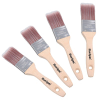 1.5” (38mm) Synthetic Paint Brush Painting + Decorating Brushes With Wooden Handle