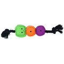 Dog Puppy Small Halloween Gift Plush Comfort Squeaky BOO Rope Play Toy