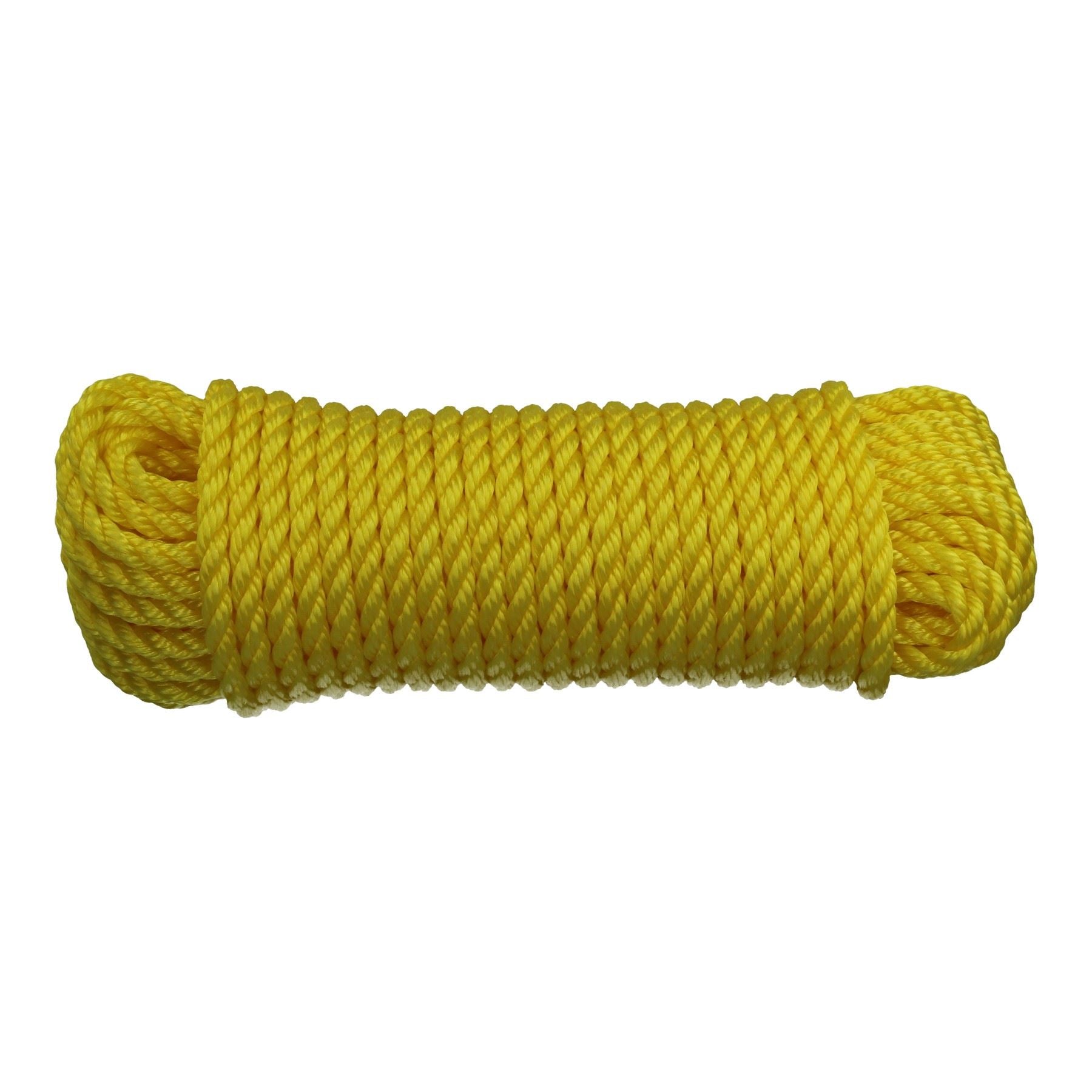 10mm x 20m Multi-Purpose Utility Polypropylene Rope High Vis Fastener Fastening