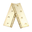 4” (100mm) Brass Plated Steel Door Cabinet Closet Gate Hinges Butt Hinge