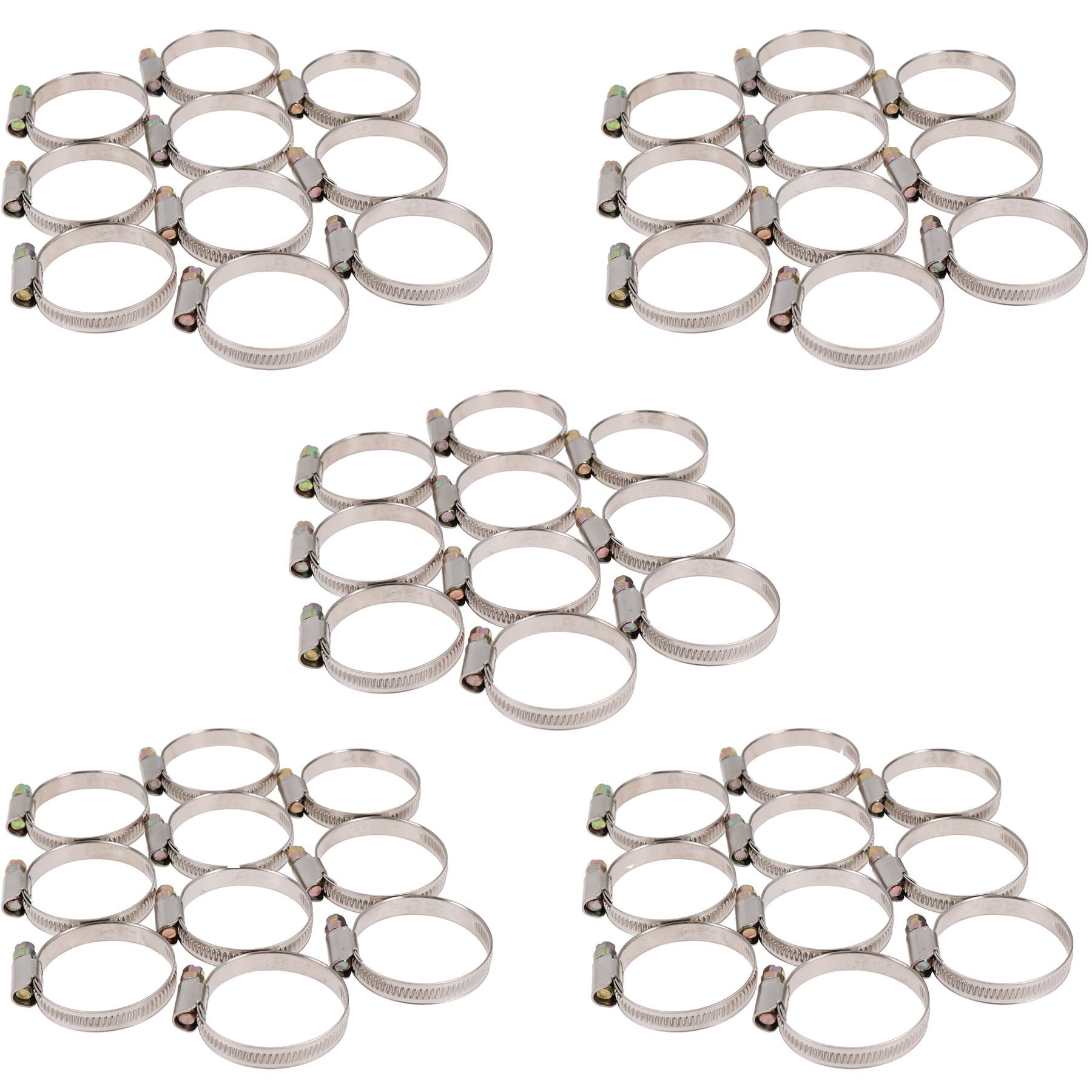 8mm – 60mm Stainless Steel Jubilee Hose Pipe Clamps Clips Air Water Fuel Gas