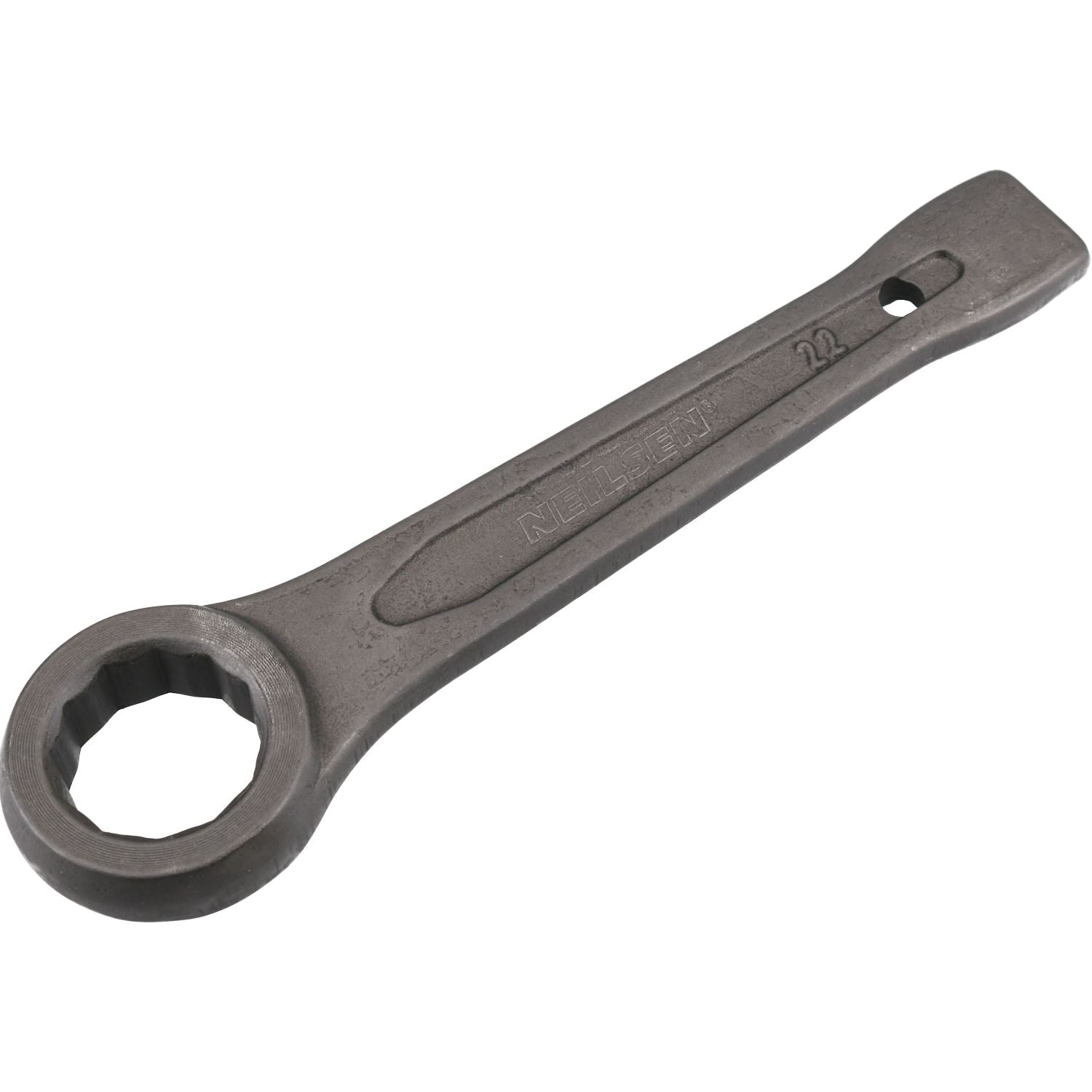 22mm Slogging Box End Striking Ring Wrench Spanner Bi-Hex 12 Sided Metric