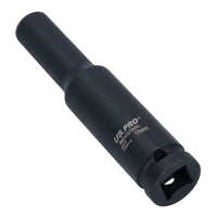 Extra Deep Long Metric MM Impact Socket 1/2" Drive 6 Sided Single Hex