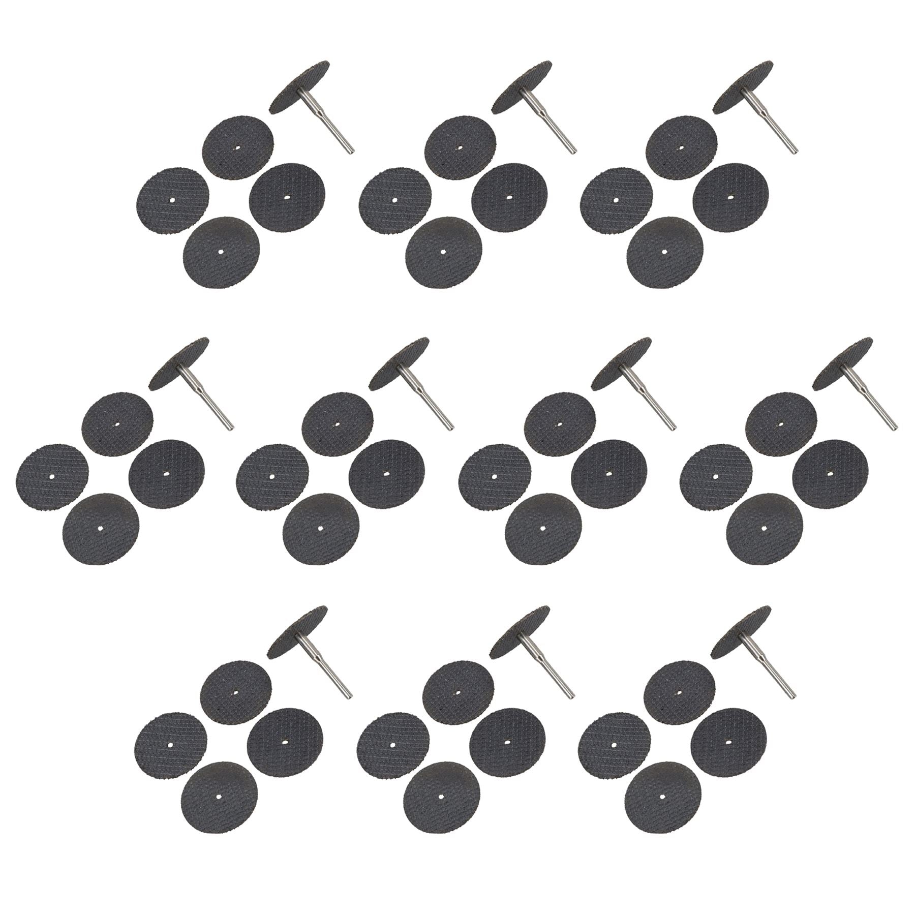 Rotary Tool Resin Cutting Trimming Disc Set 31mm Diameter 3.17mm Mandrel