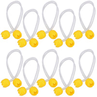 10 Pack Sail Ties Bungee Balls 30-50cm Long 4mm Shock Cord Boat Yacht Dinghy