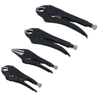 4pc Locking Grip Wrench Set Vice Locking Pliers Mole Grips Heavy Duty AT017