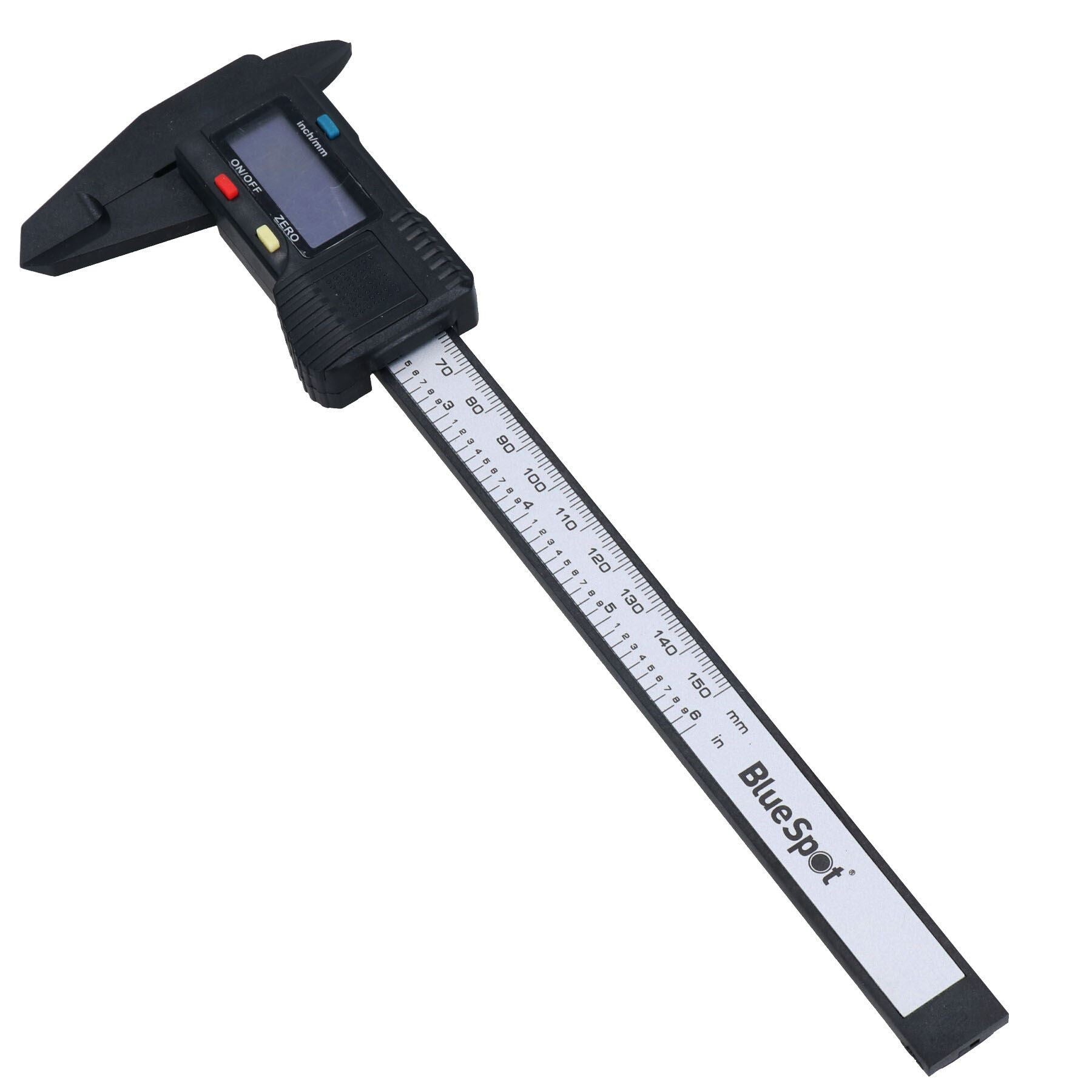 150mm (6”) Digital Vernier Caliper For Internal + External + Depth Measurements