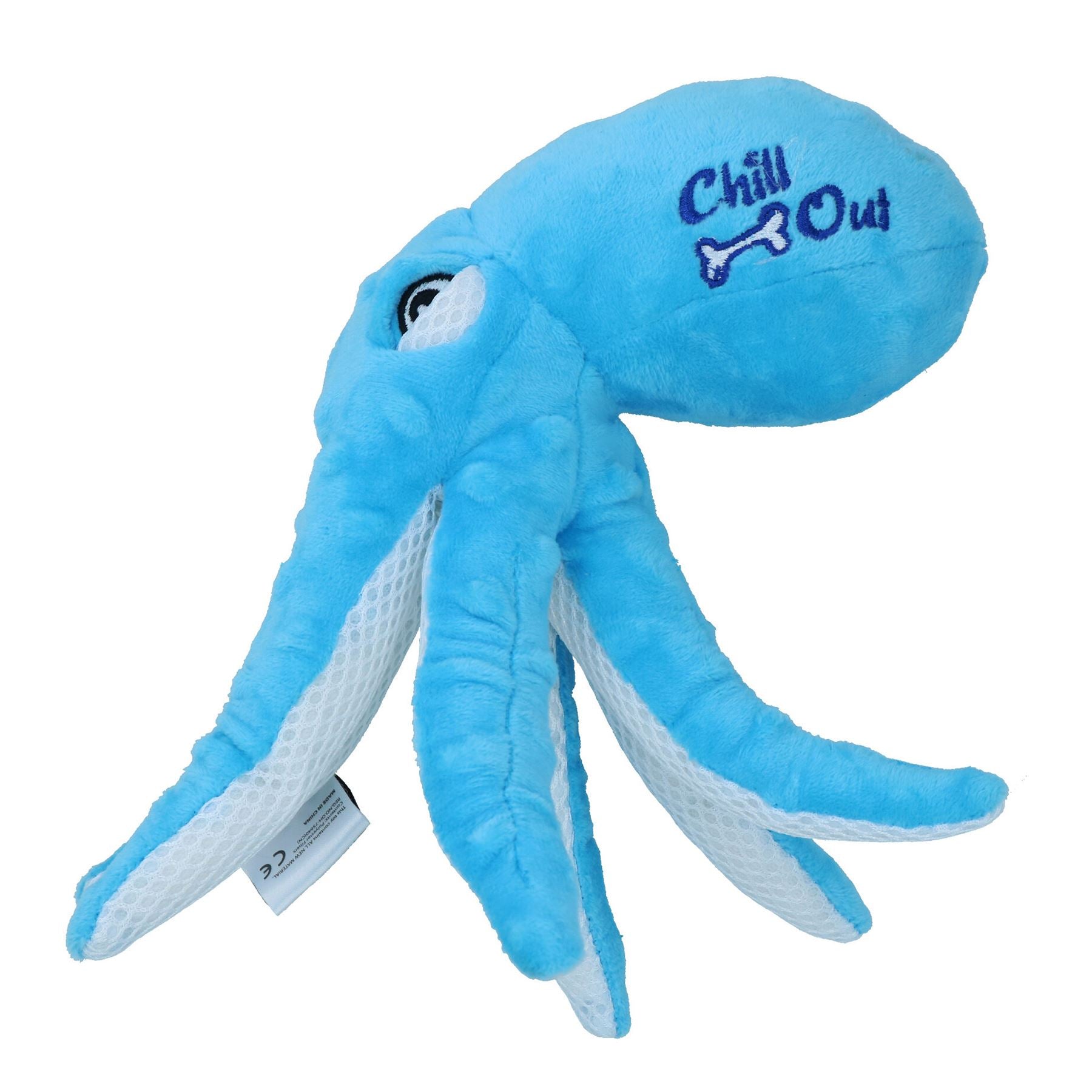 Chill Out Octopus Dog Plush Hydration Cooling Summer Play Toy Home Pet Toy