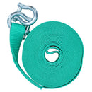 Extra Long 20m Recovery Strap Tow Rope & Two Shackles 8T Towing 4x4 Off Road