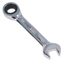 Metric MM Stubby Ratchet Combination Spanner Wrench 72 Teeth 8mm – 19mm