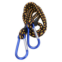 48” Bungee Strap with Aluminium Carabiners Hook Tie Down Fastener Holder