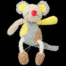 Mister Tilly Teddy & Molly Mouse Dog Toy With Squeak 23cm & 20cm