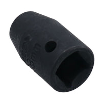 3/8in Drive Shallow Stubby Metric Impacted Impact Socket 6 Sided Single Hex