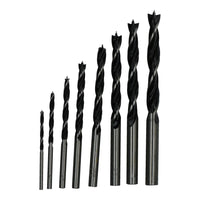 8pc Quality Lip Spur Wood Drill Bits Carpentry Woodwork Precision Centre Point