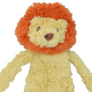 Plush Squeaky Crinkle Unstuffed Lion Calming Pet Toy With Belly Compartment