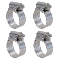 Stainless Steel Jubilee Hose Clamps Clips 17mm- 25mm Marine Lloyds Approved