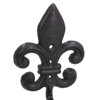 Fleur De Lis Toilet Roll Paper Holder Antique Style Metal Loo WC Bathroom Home