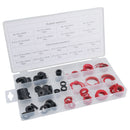 141pc Sealing Washer Assortment Set Rubber and Fibre Seal Plumbers Washers