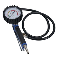 Heavy Duty Tyre Inflator Gauge With Long Reach Hose 1 Metre Long 0 – 170 PSI