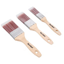 Paint Brush Painting + Decorating Synthetic Brushes Wooden Handle 1” – 2”