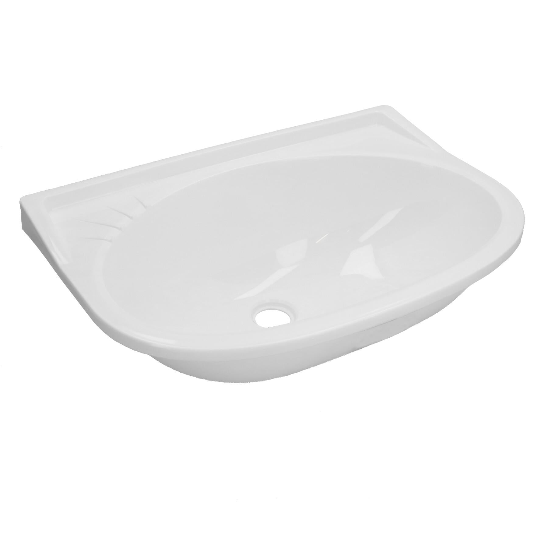 High Quality Caravan Motorhome Boat Mini Bathroom Toilet Sink Plastic Vanity