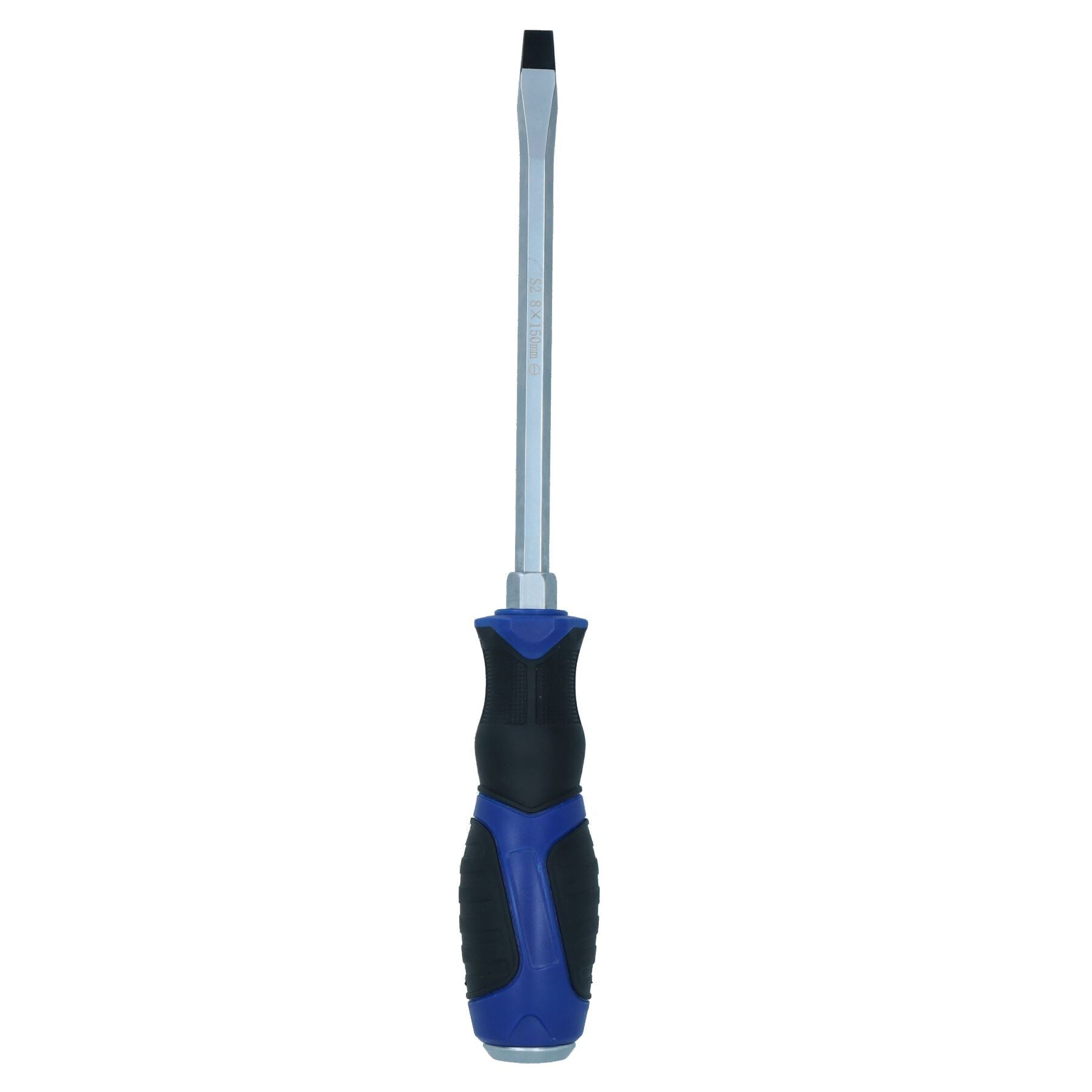 Slotted Flat Headed Screwdriver Magnetic Tip + Rubber Grip SL4 – SL8 4mm – 8mm