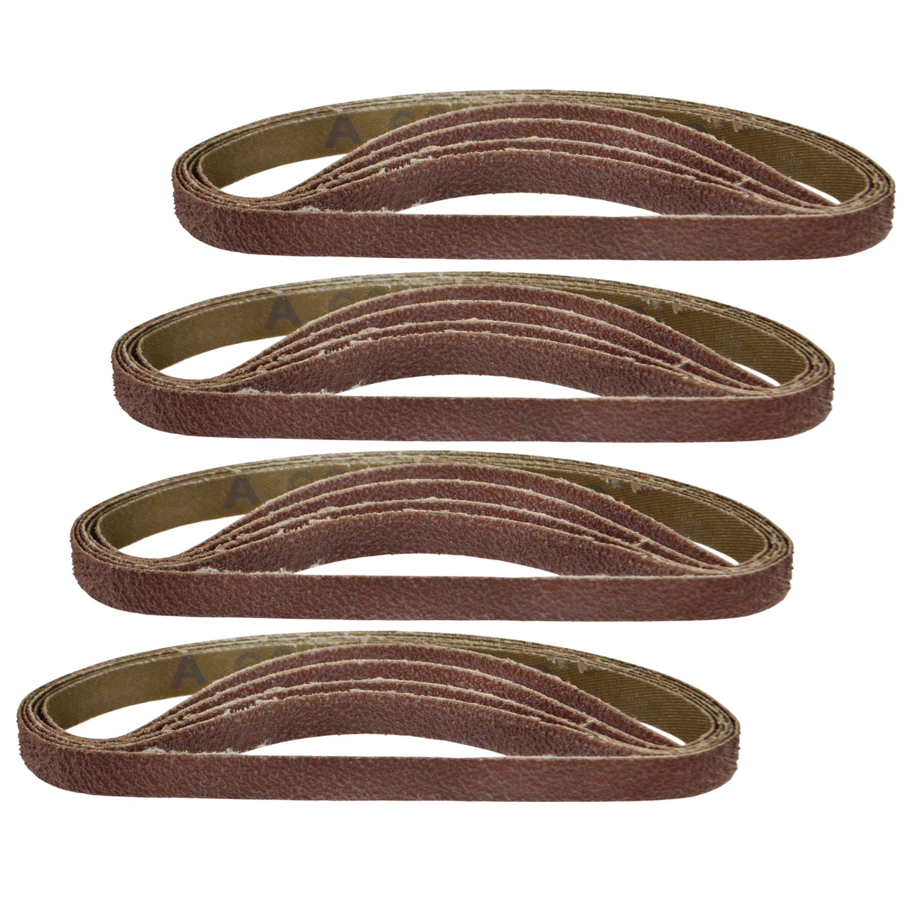 330mm x 10mm Belt Power Finger File Sander Abrasive Sanding Belts