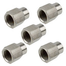 Air Line Hose Fitting Connector Adapter 1/8" 1/4" 3/8" 1/2" BSP Female Thread