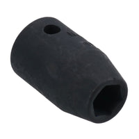 3/8in Drive Shallow Stubby Metric Impacted Impact Socket 6 Sided Single Hex