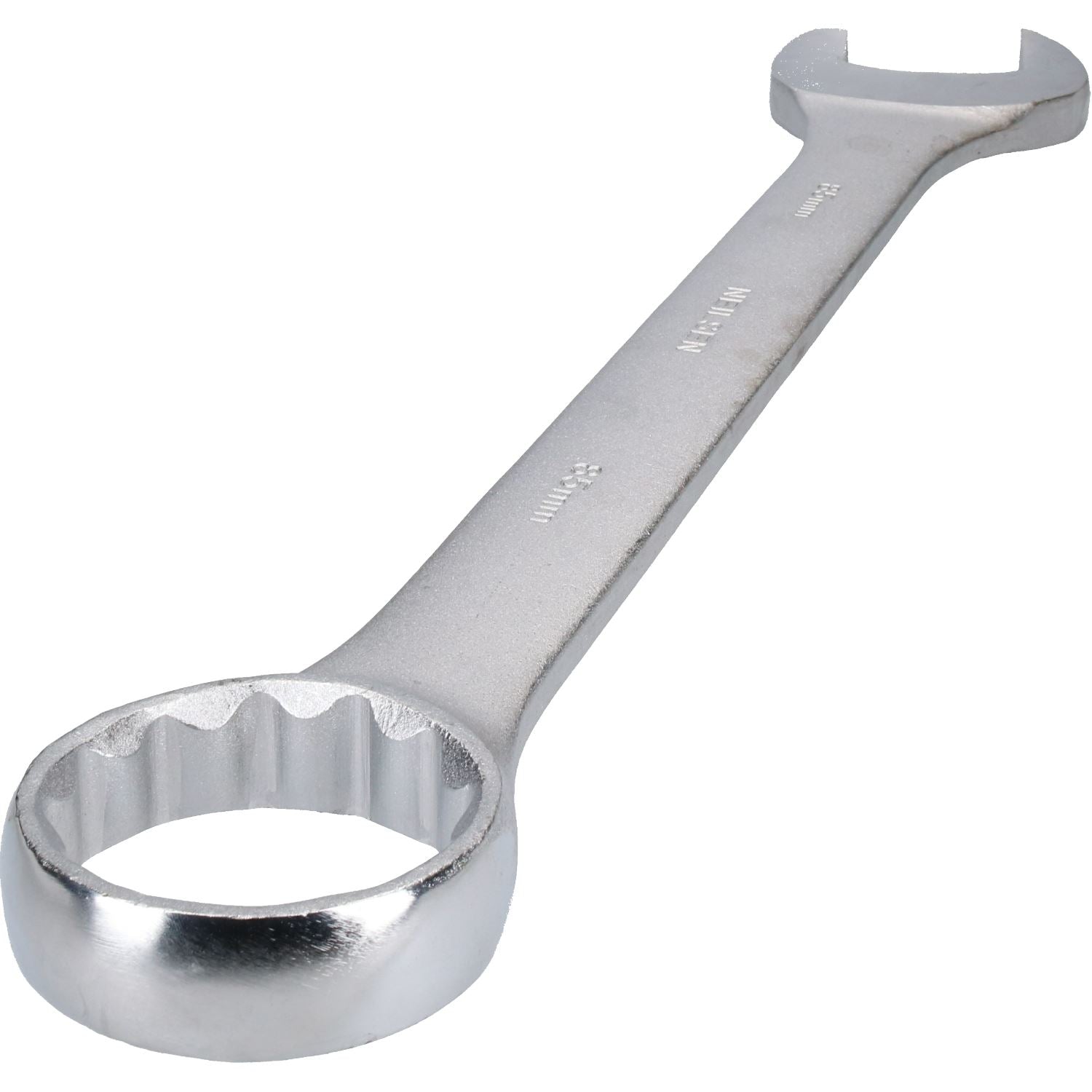 85mm Metric Jumbo Combination Spanner Wrench Ring and Open Ended HGV