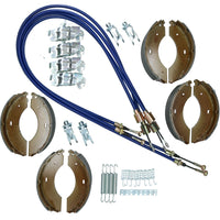 Brake Shoe & Cable Full Kit for Indespension Flatbed Dropside Trailer 3500kg