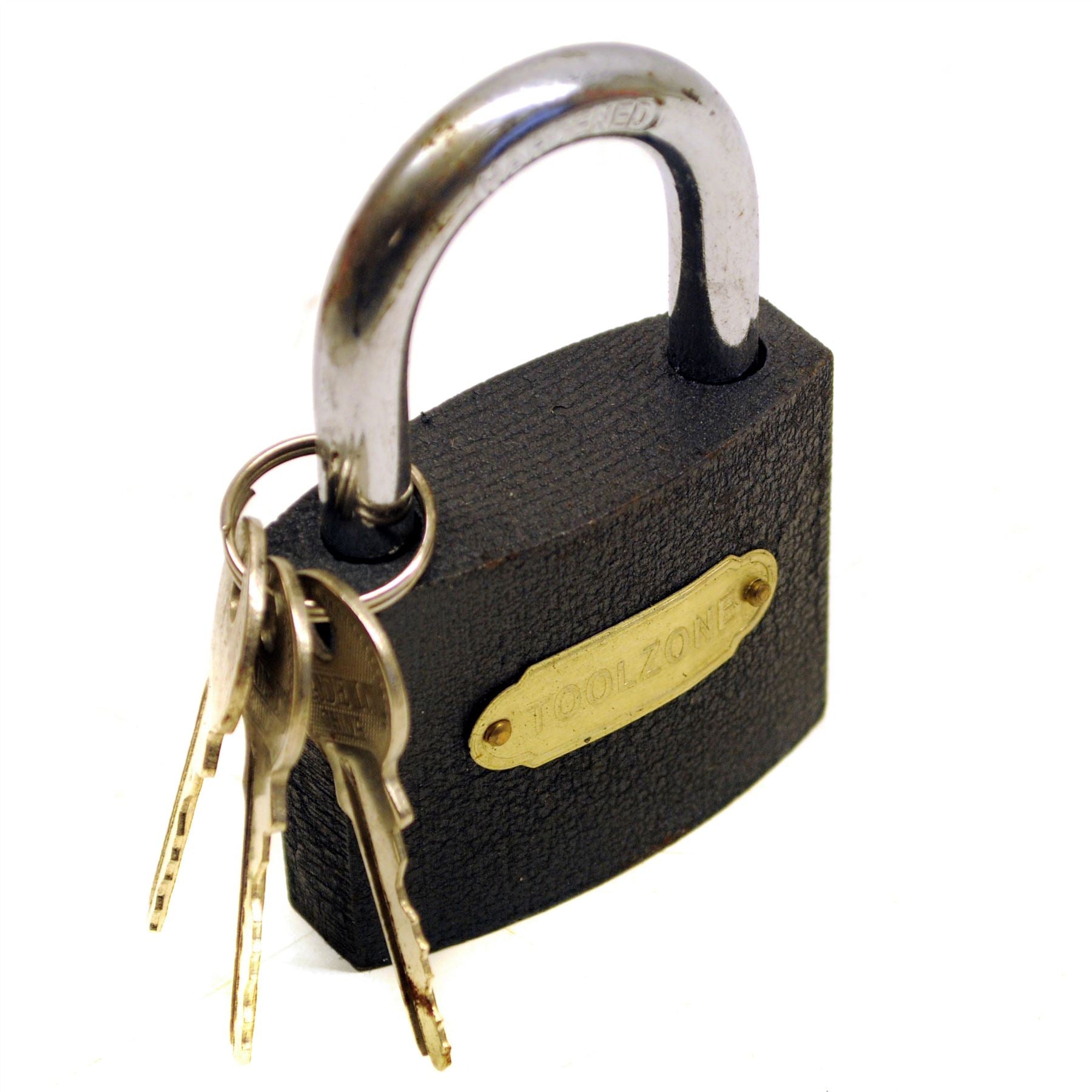 63mm Iron Padlock With Hardened Shackle Padlocks Shed Gate Lock TE155