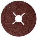 115mm 4.5” 36 Grit Coarse Fibre Sanding Abrasive Discs For Wood Metal