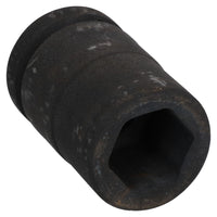 29mm Metric 3/4" or 1" Drive Deep Impact Socket 6 Sided With Step Up Adapter