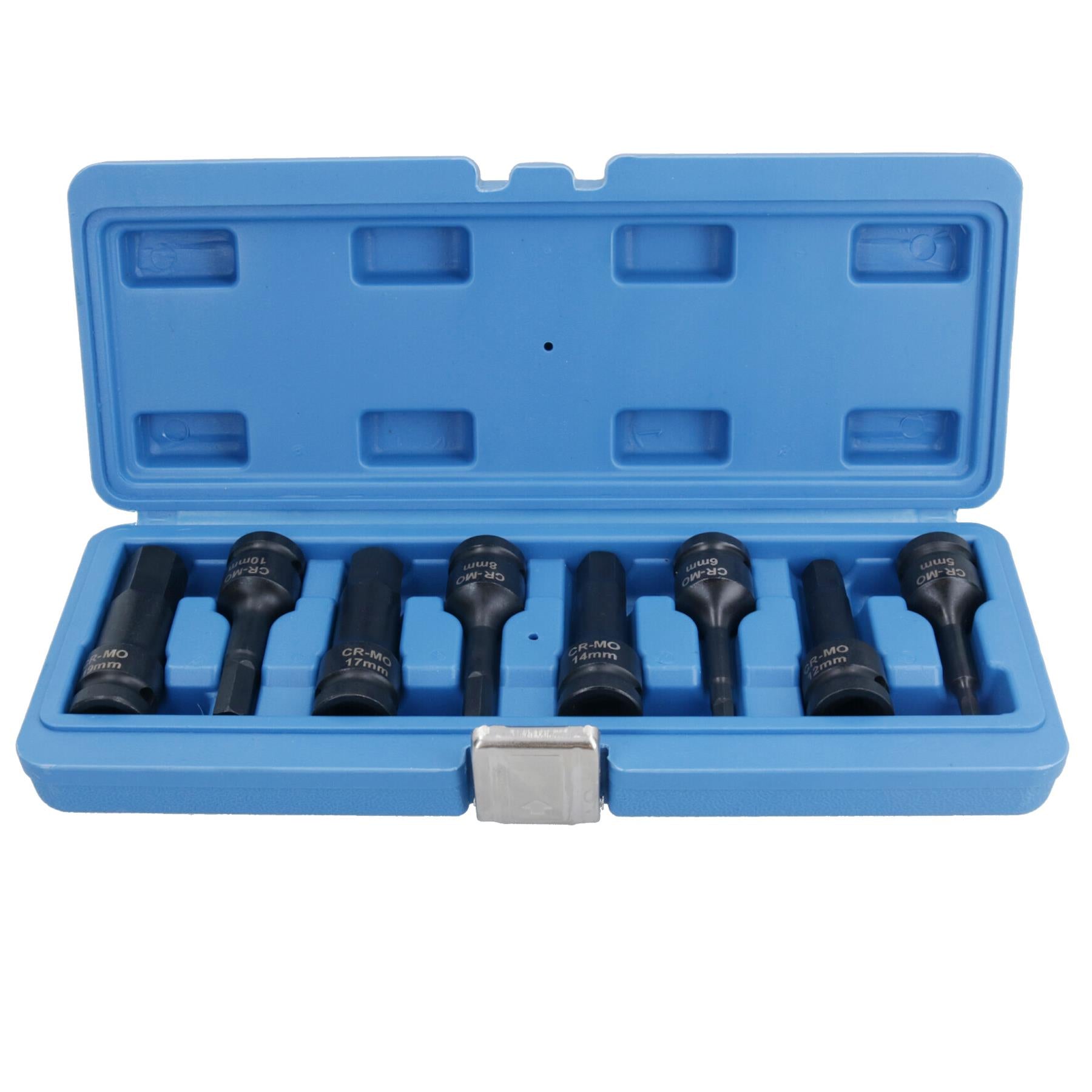 1/2" Drive Allen /  hex key bit impact socket set H5 -  H19 Metric Deep AT772